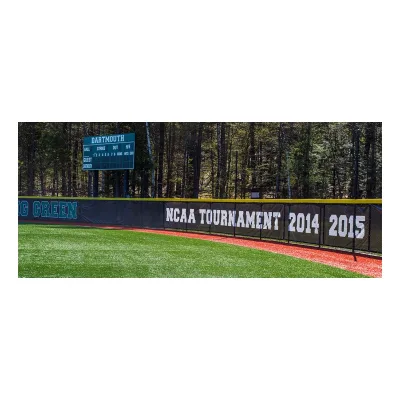 Premium Athletic Logo Fence Screen,Custom Vinyl Mesh Construction Banners for Schools, Universities and Campus Branding