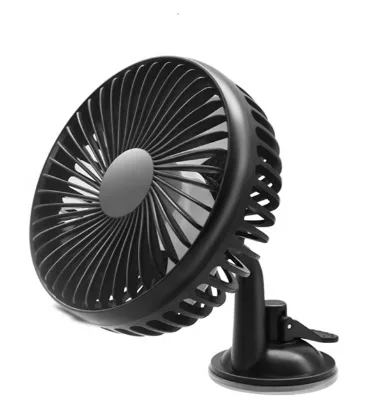 Car Fan High Speed Auto Cooling Car Fan USB Rechargeable Car Interior Fan