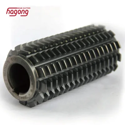 High Efficiency, High Precision Involute Spline Hob Containing Cobalt High Speed Steel, Including Barchas Coating