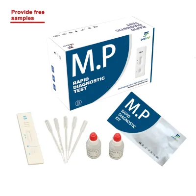 Mycoplasma Pneumoniae IgM Test Kit with Colloidal Gold Manual Power Source Equipment for Precise Pathological Analysis Diagnosis