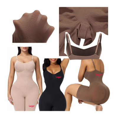 HOT SALE Tummy Control Shapewear Booty Sculptors Bodysuit Shapewear Body Shaper One Piece Bodysuit for Women