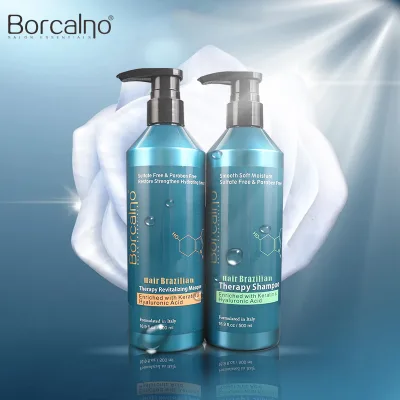 Keratin Hair Treatment Botox Therapy Shampoo Hyaluronic Acid Sulfate Free Shampoo Repair Nourish for Chemical-treated Hair