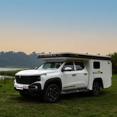 Low Height Garage Accessible Self-Drive RV Extended Range Pop Top Camper Van LHD Euro Bulk Export for Overseas Dealers