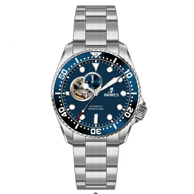 Heavy Mechanical Gmt Oem Watches High Quality Day and Date Module Your Logo Chain for Men Fully Automatic Watch