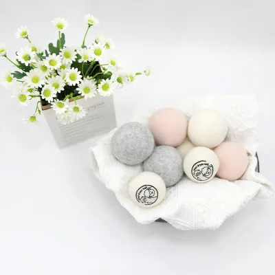 Handmade Smart Sheep Wool Dry Wash Ball Special Wool Drying Ball for Dryer Organic Wool Dryer Balls for Laundry