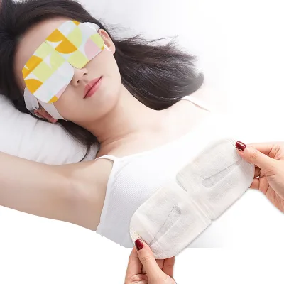 Free Sample Steam Eye Mask Customized Steam Hot Eye Mask with logo for Eye Spa