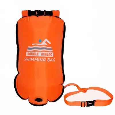 Oh Yeah 20L Swim Buoy Dry Bag with Storage Compartment Beach Swimming Buoy Open Water Outdoor Aqua Knuckles Floating Swim Pool