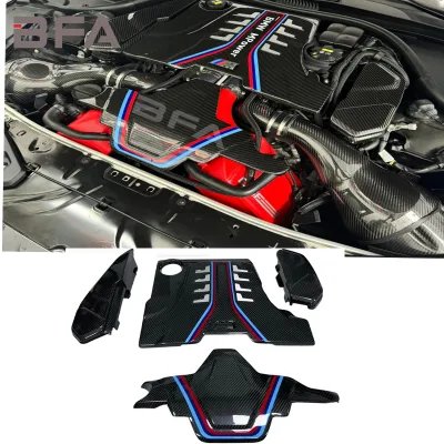 Dry Carbon Fiber Aero Body Kit Engine Hood Exterior Accessories Upgrade for M5 F90 M8 F91 F92 Aerodynamic Parts