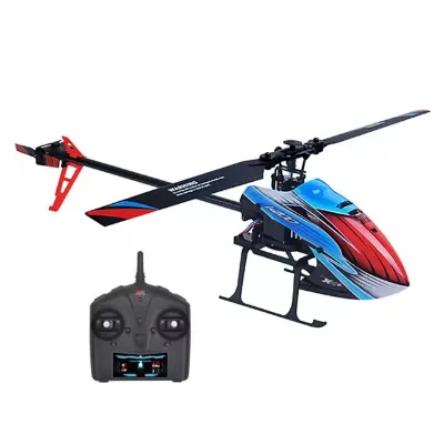 WLtoys K200 2.4G Optical Flow Positioning Altitude Hold 3D Gyro Remote Control Single Blade 4CH RC Flybarless Helicopter Toys