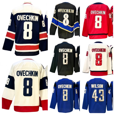 TOP New Stitched Ice Hockey Jersey OEM Service Featuring 97 McDavid 29 Draisaitl 93 Nugent-Hopkins Numbers Breathable Quick Dry
