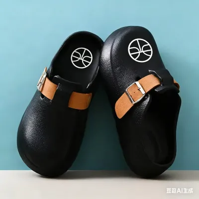 Custom Logo Cork Clogs Sandals Men Women | EVA Sole Slip-On Comfort Slides | Wholesale OEM Style Slippers
