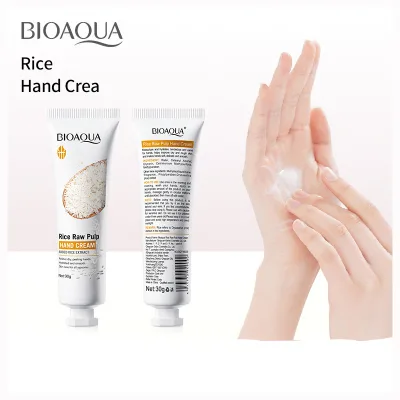 SADOER 30g Organic Natural Hand Cream High Quality Moisturizing and Nourishing Rice Puree Pure Hand Cream