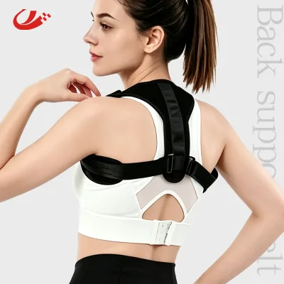 Adjustable Back Posture Corrector Lightweight Shoulder Support Belt Flexible Posture Corrector Strap for Women Daily Sports Use