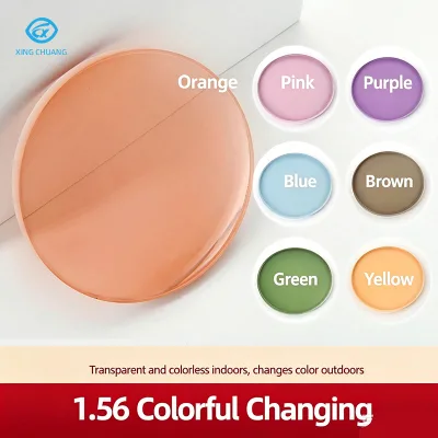 High Quality 1.56 Clear Blue-cut Photochromic HMC Optical Lenses Manufacturer Lens Optical Lenses Spectacle Lenses