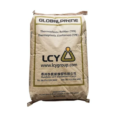 Food Contact Grade High Performance White SBS Granules Non-Toxic Thermoplastic Elastomer for Packaging 25kg/bag