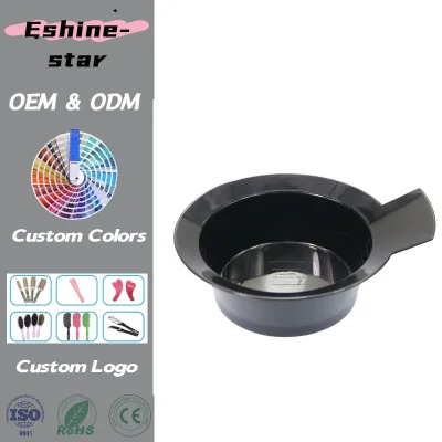 Wholesale Hair Salon Non-slip Tint Bowl Dyeing Hair Brush Bowl Custom Color Soft Hair Coloring Bowl for Barber Shop
