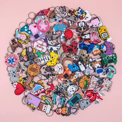 Key Ring Cute Dogs Mecial Cartoon Keychain Individual Key Holder for Men Keys Car Pendants Custom Wholesale
