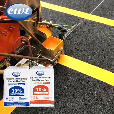 Guangzhou Factory Road Mark Paint Price Per Tone Strong Adhesion Road Marking Hot Melt Paint