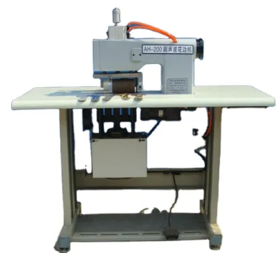 AH-200 Semi-Automatic Home & Industrial Use New Ultrasonic Lace Sewing Machine Motor 2500W 18KHz 20m/min 10mm Thickness