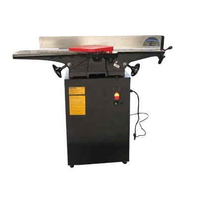 Mild Steel Woodworking Jointer Machine for Furniture Wood Planer 150mm Width Homeuse