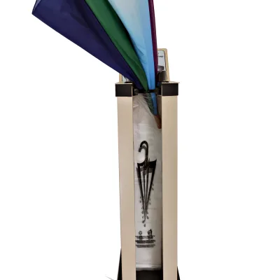 Super Market Equipment Wet Umbrella Dryer Cold Rolled Plate Construction CE Certified Compatible Straight/Auto Umbrellas