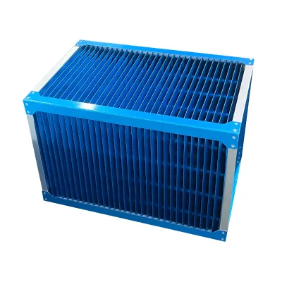 SS316 Heat Recuperator Core with Welded Structure for Flue Gas Condensing and Whiteness Eliminating