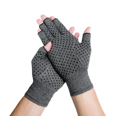 Anti-Slip Glue Dot Gloves Compression Arthritis Gloves for Women Men Pain Swelling Rheumatoid Osteoarthritis and Arthritis Hands