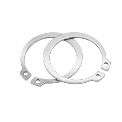 DSH 304 Stainless Steel C-Type Shaft Retaining Ring GB894 Open Shaft Elastic Circlip Bearing External Polished