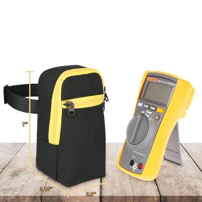 Multimeter Case Digital Multimeter Organizer Bag Travel Protective Carrying Case Multimeter Testers Tools Storage Bag