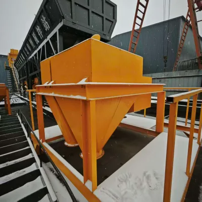 Wear Resistant Cement Weighing Bin Intelligent Weight Control Equipment for Twin Shaft Mixer
