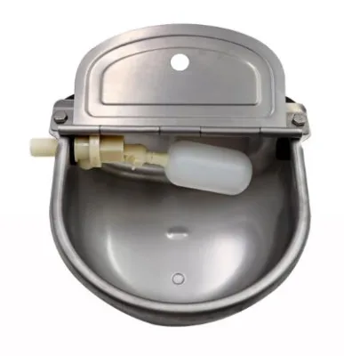 Stainless Steel Cattle Water Bowl With Buoyage