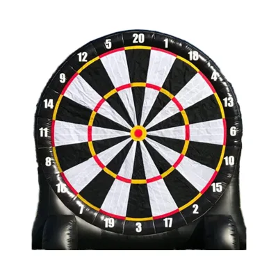 New Large Giant Interactive Inflatable Human Sports Football Dartboard Soccer Darts Board Games for Sale