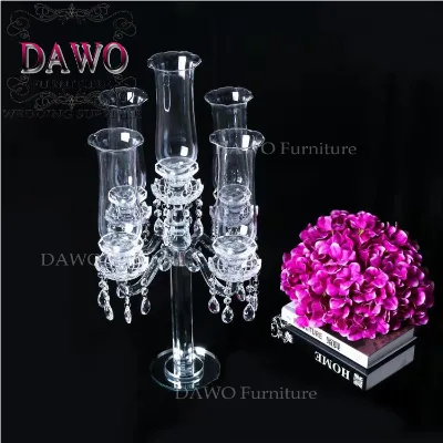 Luxury Wholesale Wedding Table Top Tall Candelabra for Decoration