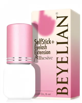 BEYELIAN Sensitive Lash Cluster Glue Strong Hold Waterproof Hypoallergenic Formaldehyde-Free Long Lasting 3-4 Weeks Fast Drying