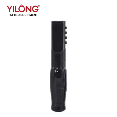 High Quality Permanent Rechargeable Wireless Tattoo Battery Electric Adjustable 2.5mm Stroke Length Hollow Cup Cartridge Needles