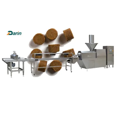 Manufacturer Pet Biscuit Production Processing Line Hot Selling Soft Dog Chew Snack Machine Cold Extrusion Automatic