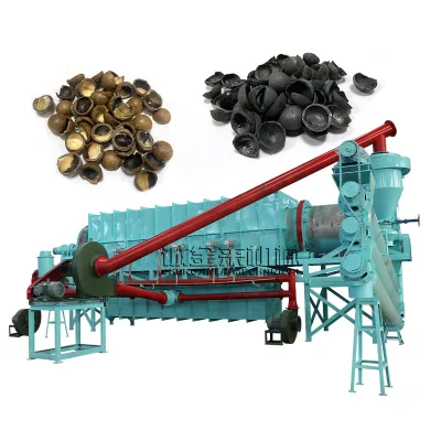 Furnace Gasification Furnace Continuous Carbonization Biomass Carbonization Furnace Log Tree Branches Carbon Production Line