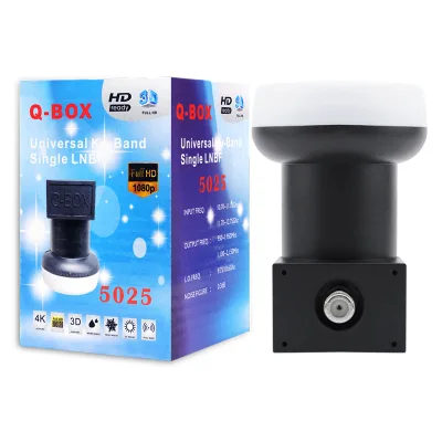 Q-BOX 5025 New Ku Band Universal Single Lnb Single Solution Lnb