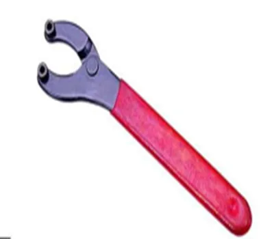 Adjustable Spanner With Red Handle For Maintenance Use