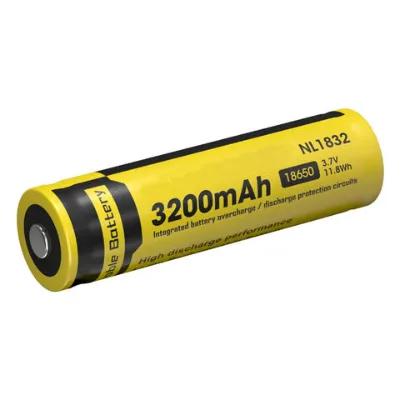 3200mah high performance 18650 Lithium-ion battery, 6-way protected and with 10A discharging output