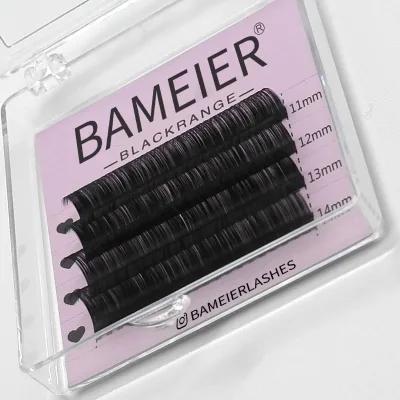 Korean Pbt Premium Hand Made Oen Size Lash Extension Easy Fan Blooming Volume Eyelash Extension
