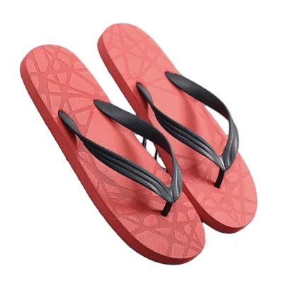 Summer Outdoor Beach Oem Custom Blank Flat Thick-soled Soft White Men Flip Flops slippers for Men