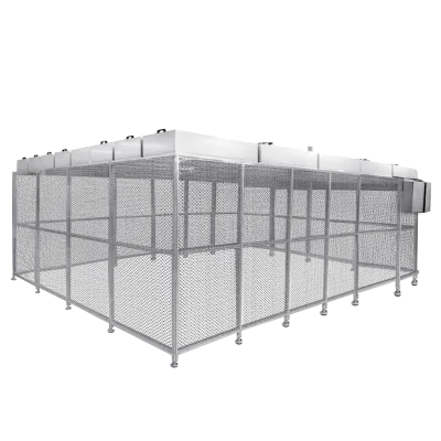 Modular Clean Rooms Cleanliness 10000 Iso 8 Clean Room Dust Free Clean Room Wall