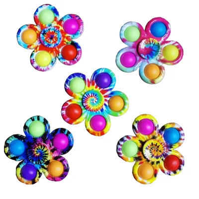 Mix Colors Dimple Fidget Spinner Hand Fidget Toys for Adults Educational Stress Relief Tool Popular Pop Product