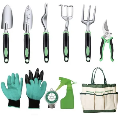 Ten-piece Garden Tool Set - Multi-functional Gardening Tool Set