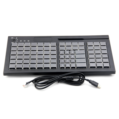 Keyboard Manufacturer 84 Keys Programmable Keyboard with MSR