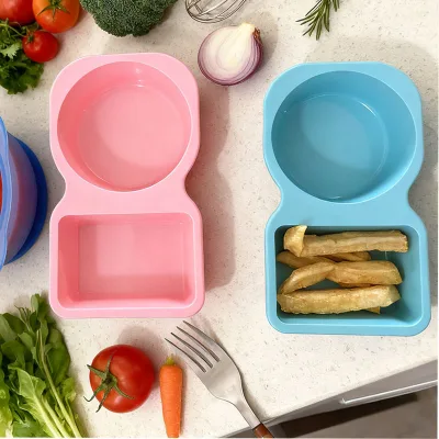 Small Silicone Food Container with a Lid