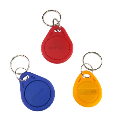 IC-001 Factory Price 13.56mhz RFID Key Fob Uid Changeable RFID Keyfob
