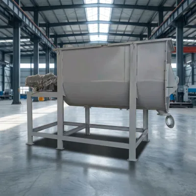 High Efficiency Dry Powder Mixer Horizontal Putty Cement Mortar Blending Machine for Construction Dry Mix Production Line