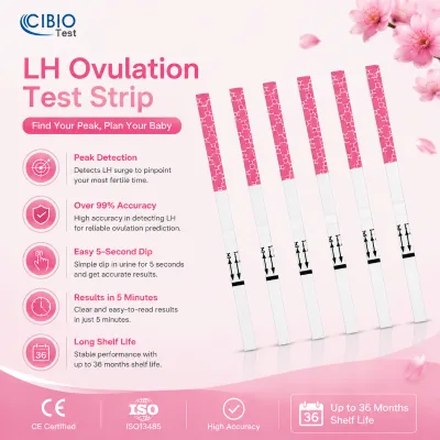 CE Mark Medical Devices Fertility Tracking LH 3.5mm Strip